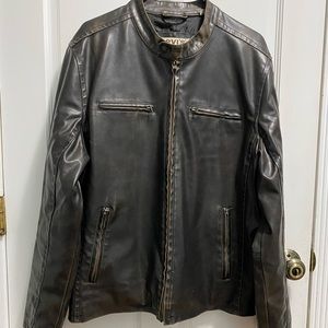 Men’s Levi Leather Jacket in Large Size